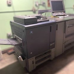 Konica Minolta Bizhub Press C1060 copier printer scanner envelope FEED