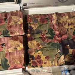 Valances.  17 1/2 X 42