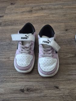 Puma Kids Sneakers Pink and White