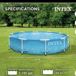 Pool 10x30 Con Filtro New In Box