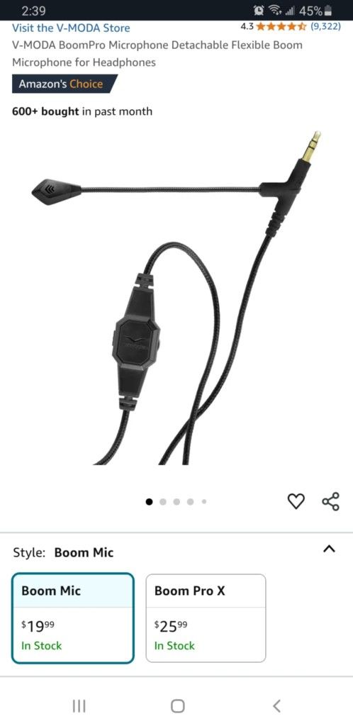 Boom Pro Microphone