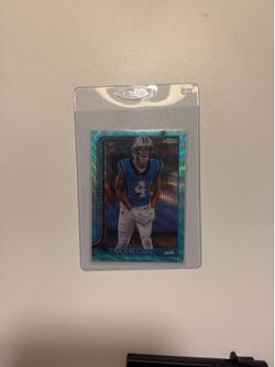 Tet McMillan RC /299 Topps Chrome - Panthers & UofA/Arizona