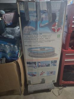 Intex pool 16ft by 48 inch
