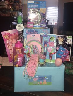 Brand new peppa pig easter basket