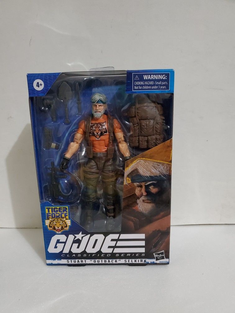 Hasbro GI Joe Classified Series Tiger Force Outback 6in Action
