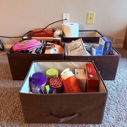 Storage Organizers - Set of 6 - MOVE OUT SALE