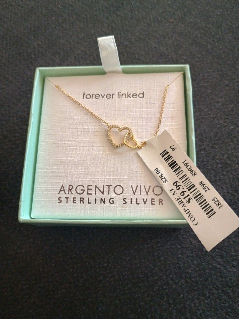 Sterling Silver Heart Necklace