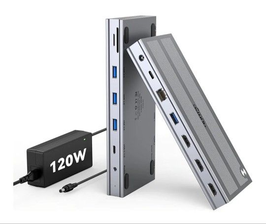 USB C Docking Station 3 Monitors