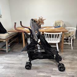 3Dlite Folding Lightweight Side by Side Double Stroller