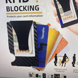 RFID Blocking Carbon Fiber Wallet