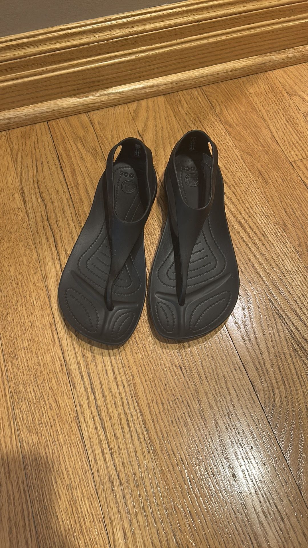 CROCS Black Sandals