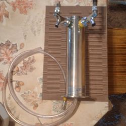 Dual Tap Keg Dispenser
