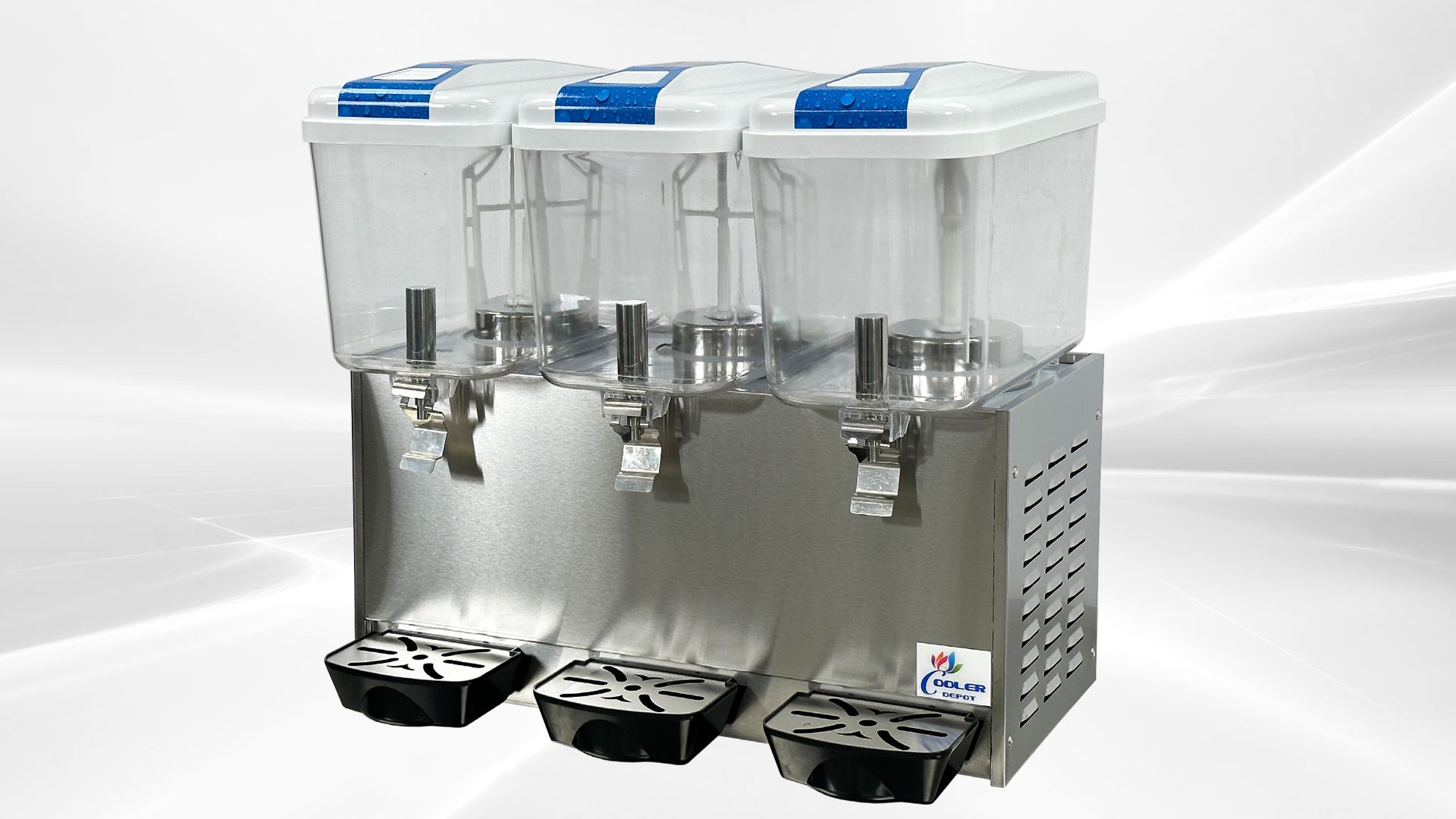 Three Refrigerated Drink Juices Dispenser YSJ18-3