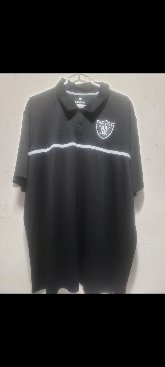 Las Vegas Raiders Fanatics Primary Polo - 4XL