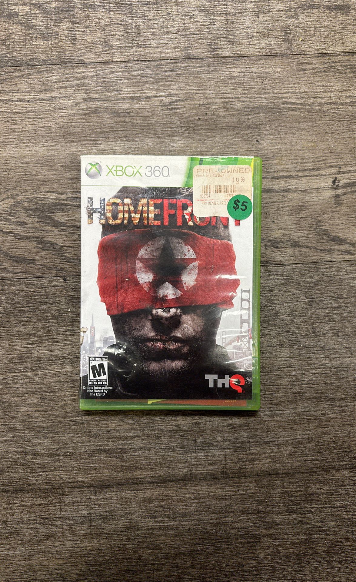 Homefront Microsoft Xbox 360 Video Game Complete With Manual