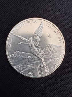 2017 Mexican Libertad 1 oz Silver Coin