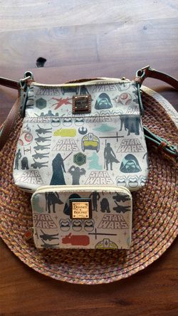Disney Dooney and Bourke Star Wars purse and wallet