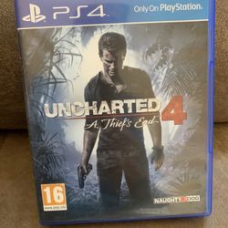 PS4 Game Unchartered Naughty Dog