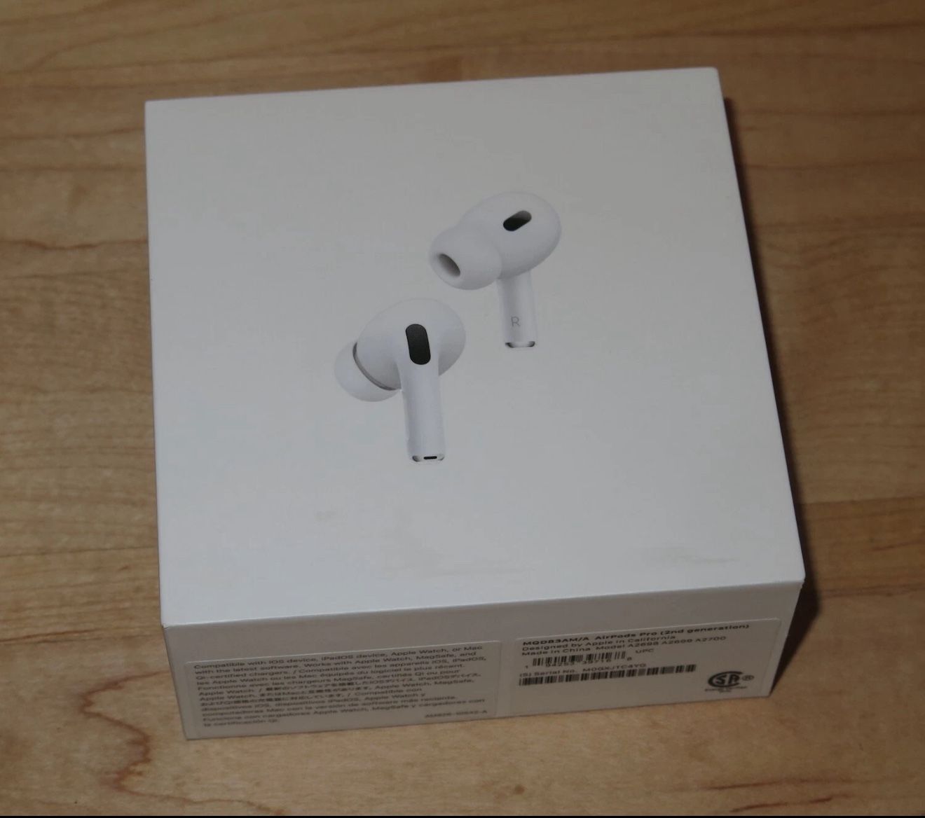 Apple AirPods Pro 2 with Active Noise Cancellation