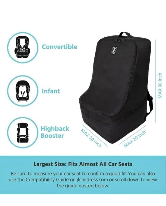 Car Seat Travel Bag 