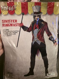 Sinister Ringmaster Halloween Costume