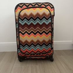 NWT Missoni for Target 28” Roller suitcase