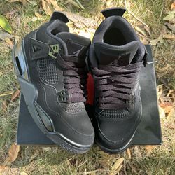 Blackcat Jordan 4s Size 7y