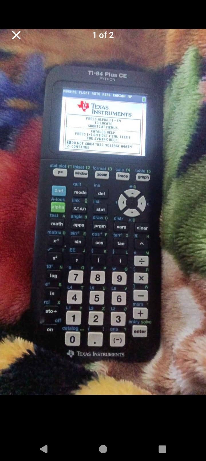 Texas instrument Plus Ce Graphing Calculator