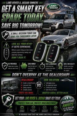LAND ROVER - JAGUAR CAR KEYS