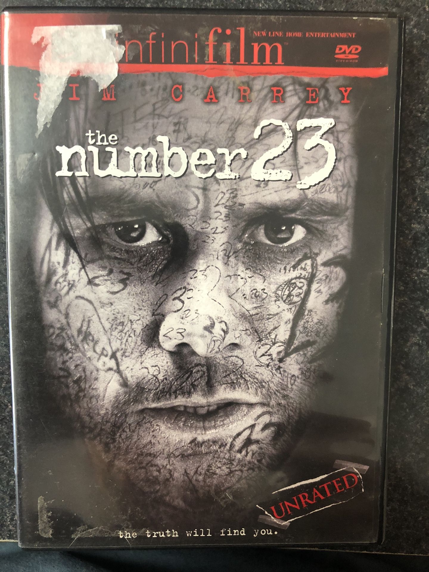The Number 23 DVD - used