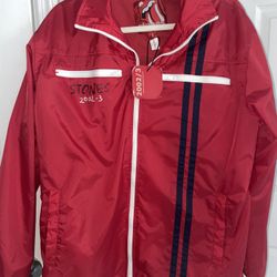 Vintage New Rolling Stones 2002-3 Concert Windbreaker 