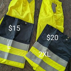 2 New  OCCUNOMIX  LUX-TENR TENR  Rain Pants 