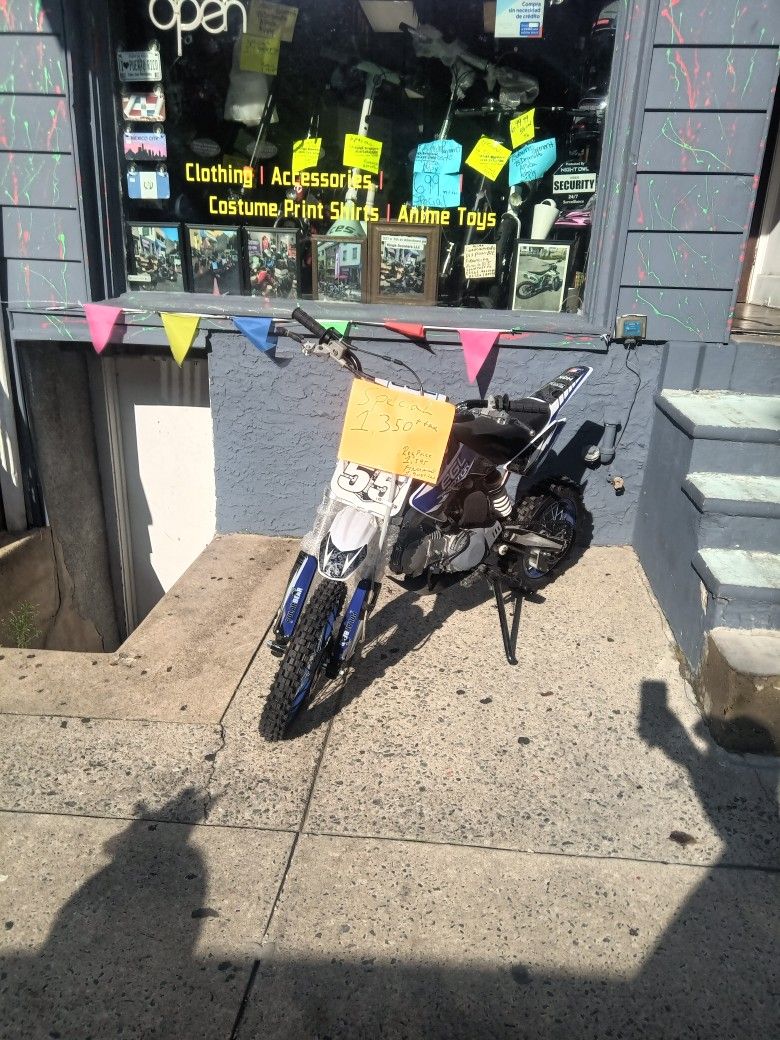 Dirtbike Color Blue