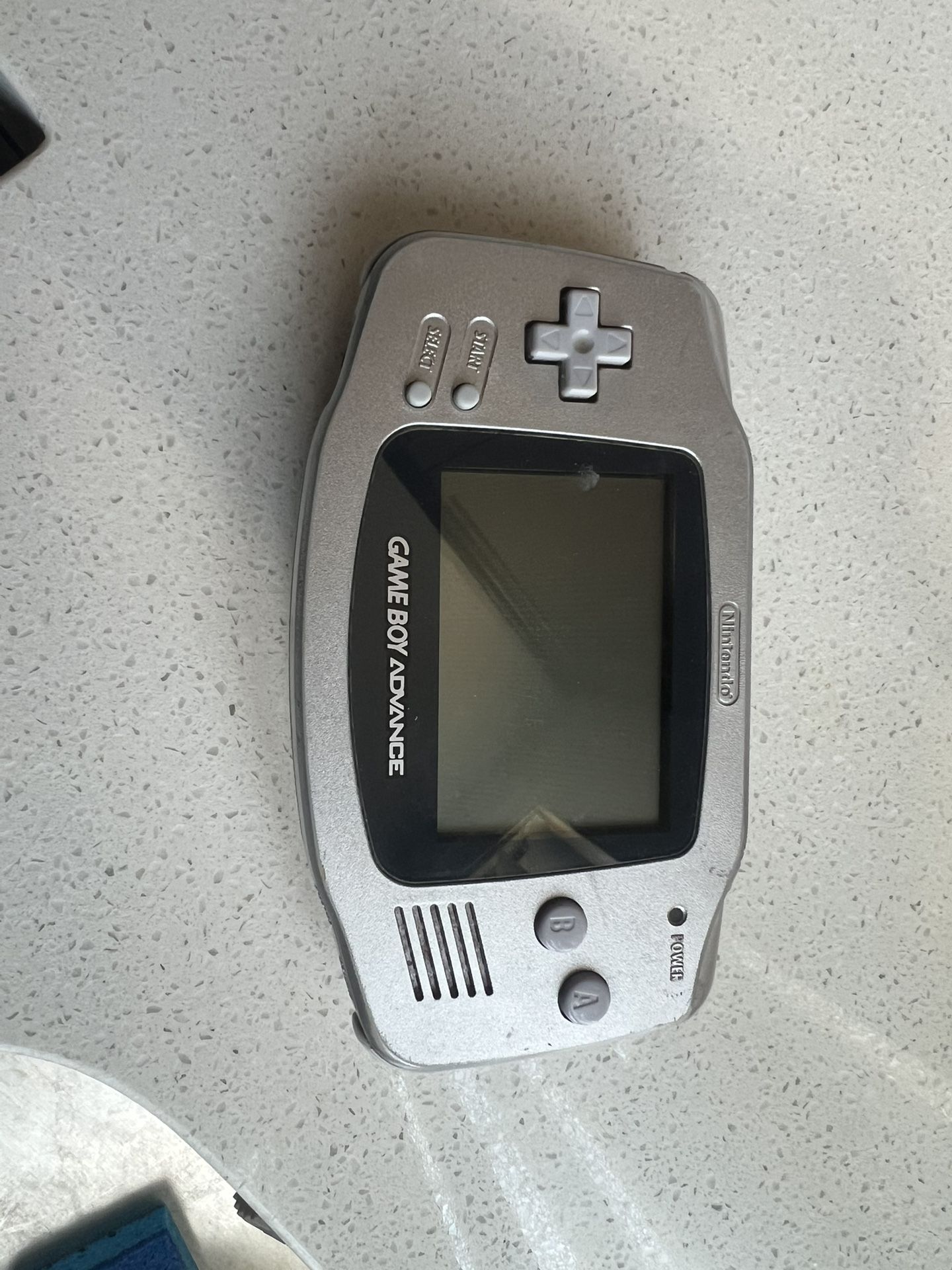 Platinum Silver Gameboy