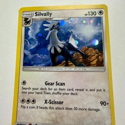 SWIRL* Silvally [Cosmos Holo] #SM64 Pokemon Promo