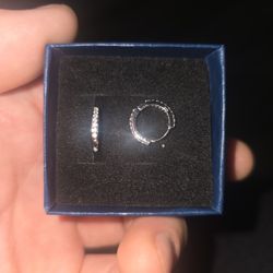 Vs1 MOISSANITE EARRINGS STERLING SILVER 925