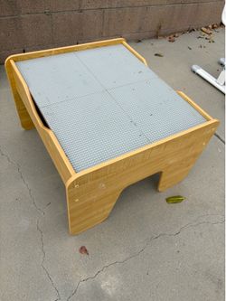 Lego table with storage