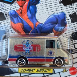 Hot Wheels Combat Medic Spider Man
