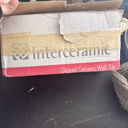 Interceramic “IC Brite White” Glazed Ceramic Wall Tile – 3x6 Subway Tiles 14 full boxes available