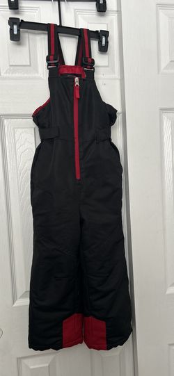 Black and Red Snowsuit