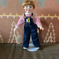 Vintage 1993 Porcelain Heritage Daddy’s Little Helper Doll