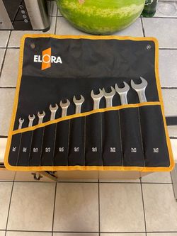Double Open End Wrench Set