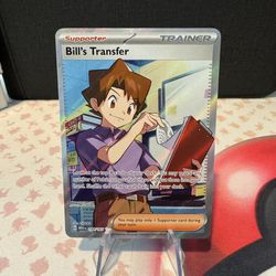 Bills Transfer Pokemon Card