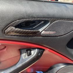 Beautiful BMW E46 interior Door Handles (HidroDipped) For Coupe and Convertible