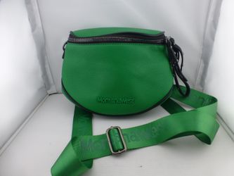 MontanaWest Green Faux Leather Crossbody Fanny Pack Waist Bag Adjustable - Q2