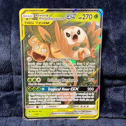 Rowlet & Alolan Exeggutor GX