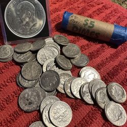 Silver Coins   ( 2 Rolls  Make Offer )