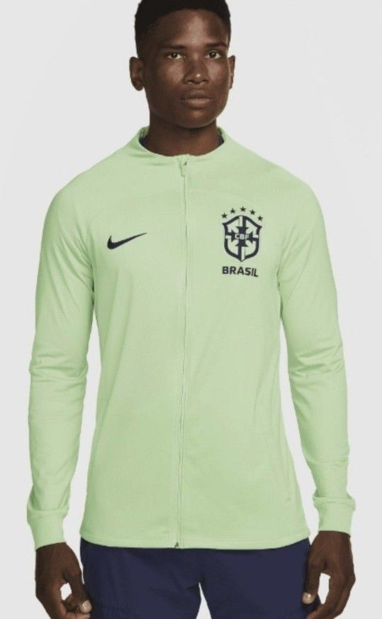 Nike Brasil Strike Dri-FIT Soccer Jacket.