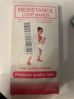 New Resistance Loop Bands Set Premium Latex