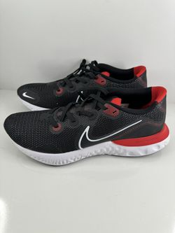 Nike Renew Ride 2 Men’s Running Shoes Black Red White Size 12 CK6357-005 NEW